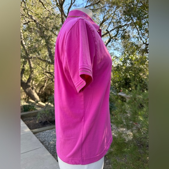 David Smith Embroidered Golf Polo - size L - Picture 2 of 7